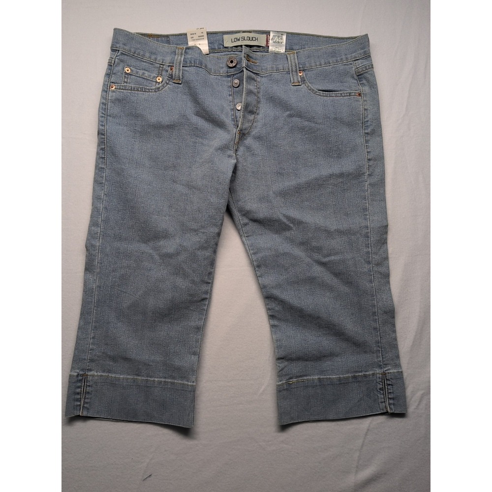 Vintage Levi's Low Slouch Light Wash Stretch Denim Jeans
NWT